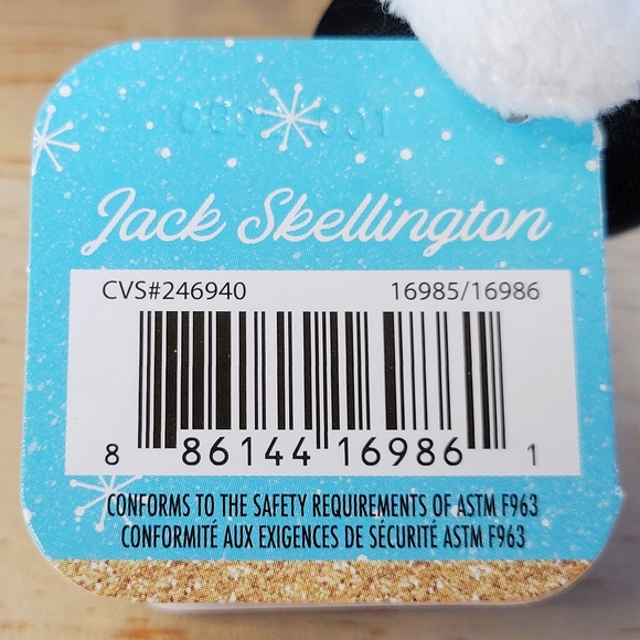 Disney The Nightmare Before Christmas Jack 9" UltraSoft Christmas Holiday Plush - Picture 8 of 8